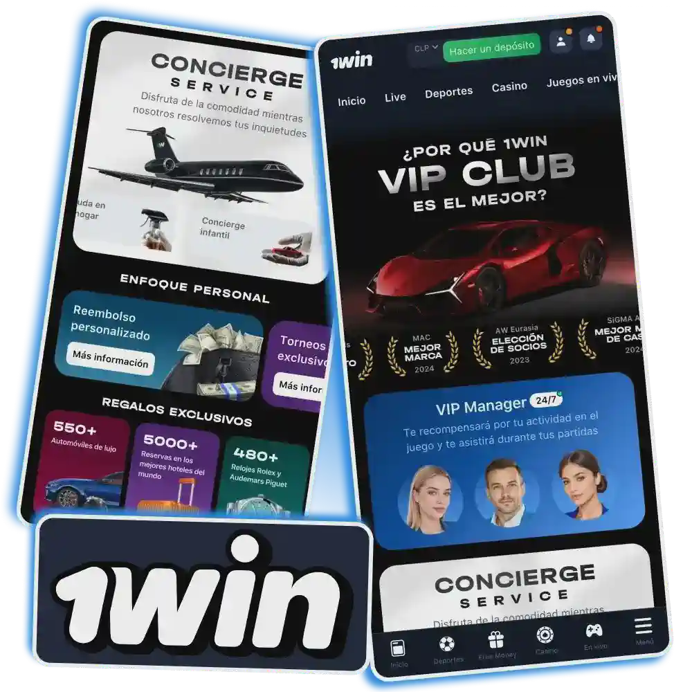1win VIP program exclusive membership dashboard showing elite casino benefits and loyalty tiers