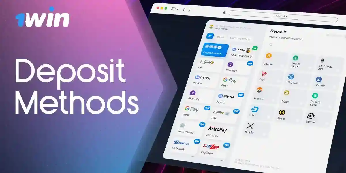 BKash and Nagad deposit methods for cricket betting on 1win Bangladesh