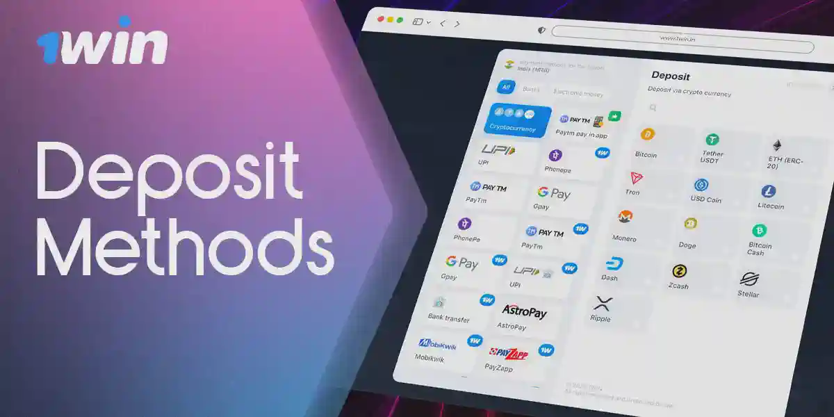 BKash and Nagad deposit methods for cricket betting on 1win Bangladesh