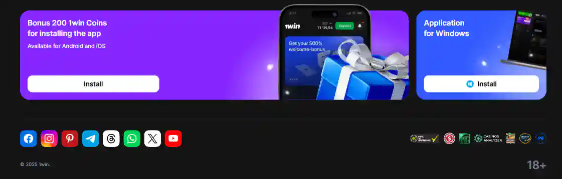 Download 1win Bangladesh app to play Plinko game easily on Android and iOS